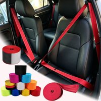 1Pcs Universal Car Seat Belt DIY Lap-belt Car High-Strength Polyester Seat Safety Belts Multicolor Seat belt Car Accessories