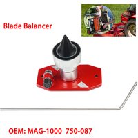 MAG-1000 750-087 Lawn Mower Blade Balancer Wall Mount,Work with Blade Hole Sizes of 5/16" To 1-1/2" Diameter