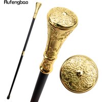 Bâton de Marche localité avec Fleur de Luxe, Poignée Ronde, Mode pour ix, Canne Décorative, Bouton Élégant, Croiser, 93cm