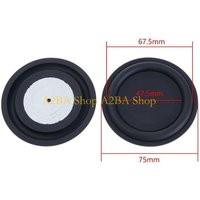 A2BA 2PCS 75/90/92/139mm Bass Diaphragm Vibration Membrane Passive Radiator Speaker Repair Parts DIY Home Theater