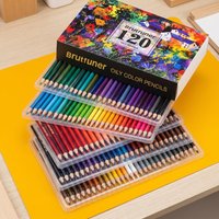 48/72/120/180/260/520 Colored Pencils Oil Pencils Soft Core Color Pencil Set Ideal for Adult Coloring Books Kids Artists