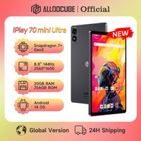 ALLDOCUBE iPlay 70 mini Ultra Gaming Tablet 8.8'' 2.5K 144Hz Snapdragon 7+Gen3 20GB(12+8 Virtual)RAM 256GB ROM Android14 7300mAh