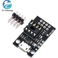 ATtiny13A / ATtiny25 / ATtiny45 / ATtiny85 Pluggable ATTINY Development Programming Bare Board