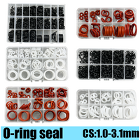 Silicone Rubber O Ring Sealing Washer Red VMQ Nitrile NBR O-ring High Temperature Plumbing Gasket Oil Resistant Oring