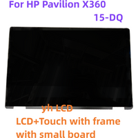 15.6'' LCD Display Panel Touch Screen Glass Digitizer Assembly Frame for HP Pavilion X360 15-dq 15-dq0006nf 15-DQ0095NR Series