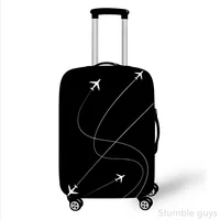 Stretchy Luggage Protector Cover Protective Dustproof Washable Anti-Scratch Suitcase Sleeve Essential Accessory 18-32 Inch