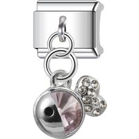 Trusta 2024 New Fashion Fish Ladybird Charm Italian Links 9mm Stainless Steel Bracelet for Women DIY Jewelry Wholesale N200