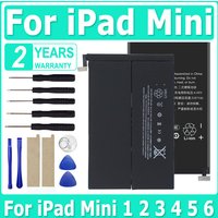 Brand-New For iPad Replacement Battery For iPad Mini 1 2 3 4 5 6 Apple Pad Batteria Baratas A1432 A1445 A1454 A1455 A1489 A1490