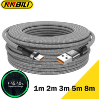 NNBILI 6A USB TYPE C USB Fast Charge Cable 3m 5 Meters USB C Extend Charging Cable for Huawei Samsung Xiaomi OPPO OnePlus