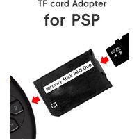 For PSP Series SD SDHC Memory Stick Pro Duo Adapter Reader For PSP3000/PSP2000/PSP1000 Micro TF Card Memory Card