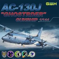 Great Wall Hobby L1012 AC-130J "Ghost Rider" Heavy Ground Attack Aircraft 1/144 Assemble Aircraft Plastic Model Kit