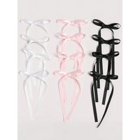 2/12/36 Pcs Fashion Simple Sweet Bow Ribbon Hair Clips For Women Girls Party Hair Accessories