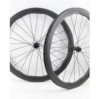 AliExpress NONE 700C Cyclocross Travel Gravel Road Bike Full Carbon Fibre Bicycle Thru Axle Disc brake Wheelset carbon rims 45/50/60/65/75/80mm