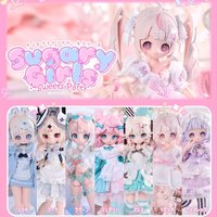Onemore Sugary Girls Series 1/8 Mjd Blind Box Cute Anime Peripheral BJD Ornament Collecte Action Figure Model Toy Exquisite Gift