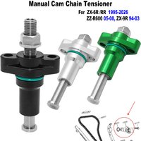 Tendeur de chaîne de distribution manuel pour Kawasaki Ninja ZX-6R ZX-6RR KRT 1995-2026, ZX-9R 94-03, ZZ-R600 05-08 - Remplace OE 12048-1181
