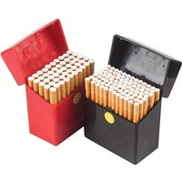 Cigarette Box 50 Thick Cigarettes Large Capacity Cigarette Box Bulk Cigarette Storage Container Cigarette Storage Container