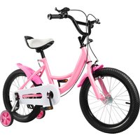 AliExpress NONE 16 inch Children's Bicycle with Training Wheel for 5-8 Year-Old Kids, 100-135cm Height Adjustable Bike Bearing 50KG