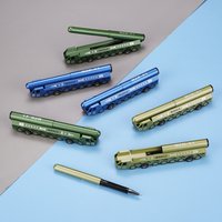 Funny Missile Design Ballpoint Pen Black Ink Creative Shape Pens School Office Writing Supplies Gift Stationery Gift