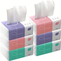 2Pack 4-Layer Paper | 240 Sheets/pack, Durable Water Absorption- Suitable for Face, Toilet, Napkin, Home, Dorm, Office Use