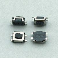 3*4*1.8mm 3*3.5 Micro Switch 4Pin SMD For Citroen C1 C2 C3 C4 C5 C6 C8 Remote Key Fob Repair Tactile Tact Push Button Switch