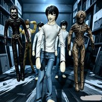 New Anime 28cm Light Yagami L Toy Light Yagami L Doll Slender Twistable Shape Toy Room Decoration Kids Birthday Festival Gift