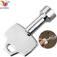Elevator Distribution Cabinet Lock Train Lock Water Meter Valve Internal Triangle Key MS705 Rotary Tongue Lock Key wrench