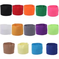 Adjustable Football Captain Armband Non-slip Visibility Sports Arm Band Anti-offset Colorful Soccer Armbands Outdoor Team Sports