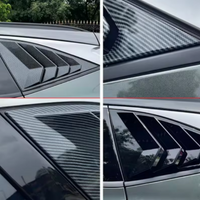 Car Styling Front Grille Mesh Strips Cover Trim Tricolor Decoration Accessories Exterior For Hyundai Tucson L NX4 2021 - 2023