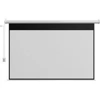 72inch Remote Control HD Projection Screen 16:9 Wide View Motorized Projector Screens Fabric 3D Projector Screen for Home Cinema