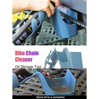 AliExpress NEW Motorcycle And Bicycle Oil Stain Storage Tool Box Chain Oil Anti-spray Chain Cleaning Agent Oil Anti Splash Tool