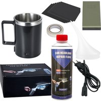 650g/500ml Regeneracja reflektorów Czyszczenie Zmodernizowany zestaw do renowacji reflektorów samochodowych Polerowanie lamp samochodowych Czajnik do reflektorów