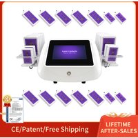 Portable Body Shaping Machine Lipo Red Light Laser Therapy Micro Current Firming Machine Fat Burner Weight Loss Products