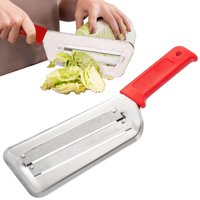 Stainless Steel Slicer Cabbage Double Grater Household Fruit Vegetable Cutting Knife Multi-functional Fish Scale Cleaner Knive