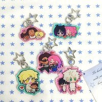 ALIEN STAGE KeyChain Women Little Human Key Chain for Men IVAN TILL Key Ring Acrylic Keyring Mizi Pendant Sua Cos Girls Gifts