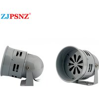 MS-290 Motor Siren 110dB High-decibel Metal Industrial Alarm Siren Automotive Air Raid Alarm Horn Multi-voltage Industrial Guard