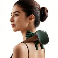 Portable electric neck massager with kneading massage shawl featuring 3 modes for full-body massage of neck shoulders and waist