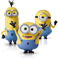 New Cute Capsule Toys Set Kevin Bob Gru 3D Eye Despicable Minions Action Figures Peripheral Toys for Holiday Gifts