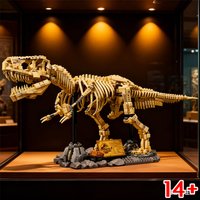 3145pcs Dinosaur Fossil Building Blocks T-Rex Skeleton Model Toys For Kids Birthday Gift Home Decor image 3