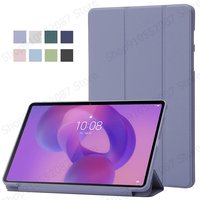 For Lenovo Idea Tab Plus Case 12.1 inch Trifold PU Leaher Soft Back Stand Tablet Coque For Idea Tab Plus 12.1 2025 Case TB365FC