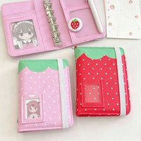 Cute Korean Original Strawberry M5 Hand Ledger Korean Ins Cute Loose-leaf Book High-looking Student Portable Notebook Gift 2026