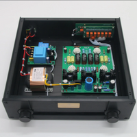 HiFi-Upgrade-Vorverstärker mit Fernbedienung und Lautstärkeregelung, 12AU7 / ECC82 Röhren-Stereo-Vorverstärker basierend auf CARY-SLP90 Vorverstärker-