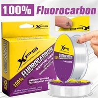XPS 100% Fluorocarbon Fishing Line 50-150M, Japanese Imported Carbon Fiber Line 1-40kg Upgrade Sinking Line Sea Fishing