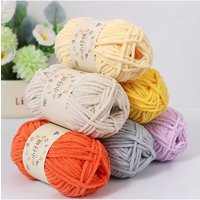 50g Crochet Macrame Yarn Cotton Thread Chenille Wool Raffia Thick Chenille Thread for Hat Scarf Sweater Vest Shawl