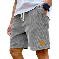 Men's Retro Corduroy Casual Shorts Men Fashion Solid Sweatpants Harajuku Corduroy Short Pants New Men Clothing Roupas image 4