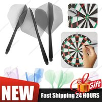3/15/30/60PCS Soft Darts Integrated Dart Flights and Shafts Plastic Integrated Dart Shaft and Flights Dart Sporting Equipment