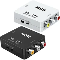HD 1080P HDMI-compatible To RCA AV/CVBS Adapter Mini HDMI2AV Video Converter BOX For PS3 VCR DVD PALMTSC PC