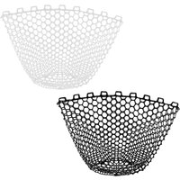 Silicone Fishing Net Head Durable Fly Fishing Replacement Mesh Net 30cm 50cm 60cm Depth Mesh Landing Net Fishing Accessory Tool