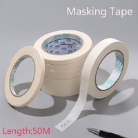50M/Roll Writable Painting Paper Multi-function Masking Tape Anti-dirty Tape Adhesive Car Sticker Painter Decor Decor Craft