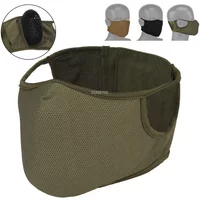 AliExpress demeysis Tactical Half Face Balaclava Mask Breathable Outdoor Cycling Hunting Riding Bandana with Silicone Hiking Shooting Sport Scarves