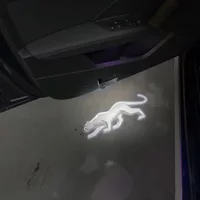 LED Decoration Welcome Light Logo Projector Car Auto Door Lamp For Puma Ford ST Line Ghost Shadow Lamp Car Goods Decoration
